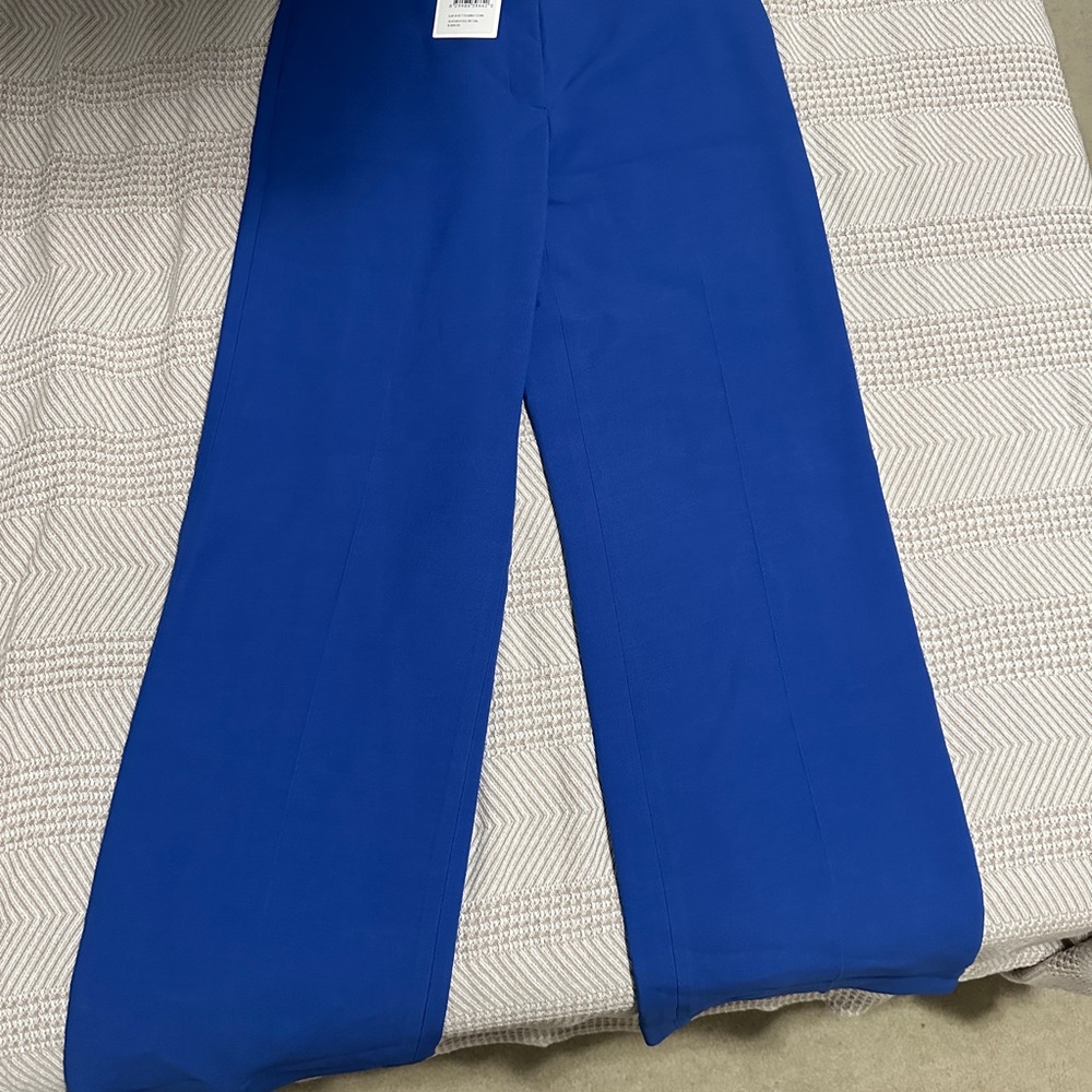 Lafayette 148 New York Cobalt Trousers - Picture 2 of 7